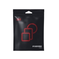 3M 强力双面胶 5952 VHB™胶带强力粘贴手办公仔固定持久 5952黑色 40mm圆片*5片ht (黑色)