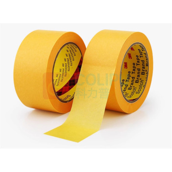 3M 美纹纸胶带 244 10mm*50m*100卷/箱 (黄色)