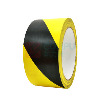 罗德力 PVC标识5S定位警示胶带 48mm*33m 5卷/组 (黑黄)