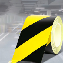 豪思克普 安全警示胶带 HSJD-010 100mm*33米/卷 (黄黑)