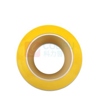 罗德力 加厚型地板划线胶带 宽10cm*长33米 PVC (黄色)