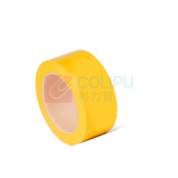 罗德力 加厚型地板划线胶带 宽10cm*长33米 PVC (黄色)