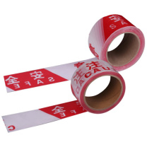 罗德力 一次性注意安全隔离带 60mm*50米/卷 2卷/组 (红白)