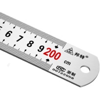 邦特 不锈钢直尺 加厚2米/宽38厚/2MM厚