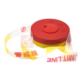 震坤行 警戒带 AF-DL0025 长度:100m,宽度:4cm (黄白相间) 1个/盒 内容:警戒线,材质:其他