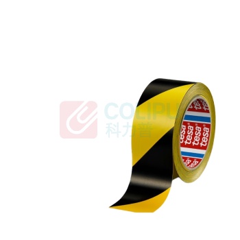 德莎 TESA 警示胶带 50mm*33m (黑黄色)