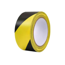 豪思克普 PVC警示胶带 48mm*33m (黑黄色)