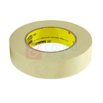 3M 无痕纸胶带 232 30mm*55m (米黄色)
