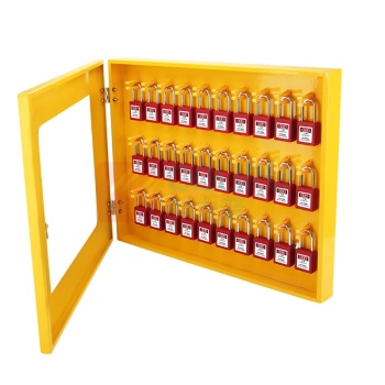 智探政物 锁具管理箱(空箱)锁具存放箱安全挂锁管理箱挂锁柜 14738