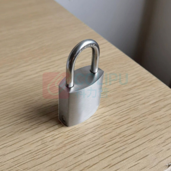 和齐顺 Hikesun 办公挂锁 HQS-33R 不锈钢(锁芯材质铜)33mm*18.5mm*57mm (银色)