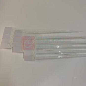 融银之汇 一次性封条塑料铅封集装箱包安全封条 齿封360mm 2500条/箱