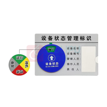 罗德力 亚克力指示标识牌 25857 15×10cm 四状态A款
