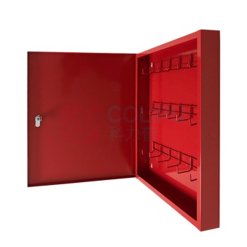 安赛瑞 锁具管理箱(套装) 14731 红色8把塑料挂锁和吊牌,260×322×55mm