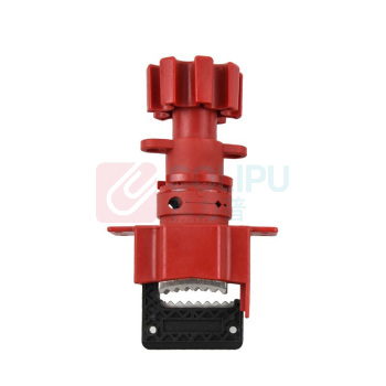 安赛瑞 万用蝶阀锁 37037 红色适用最大手柄宽度4cm