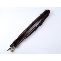 铸固 ZHUGU 链条锁 长105cm重400g直径20mm (黑色)