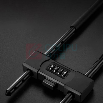 安盾帅 密码锁 U型锁 703密码锁 ADS-6200060 长度345mm (黑色)