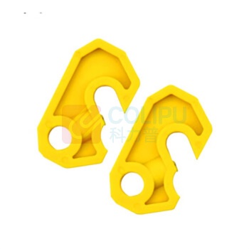 博士 简易中小型断路器锁 BD-D05-1 (黄色) 开关锁扣上锁挂牌安全锁具