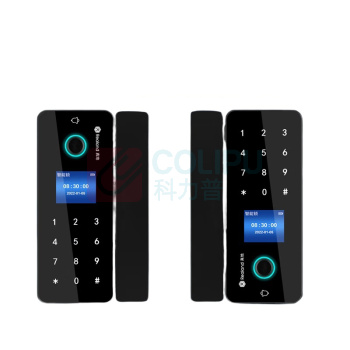 真地 Realand 玻璃门指纹锁 ZD208 带应急钥匙