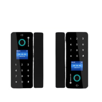 真地 Realand 玻璃门指纹锁 ZD208 带应急钥匙