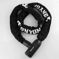 TONYON 759自行车锁山地车锁 单车锁电瓶电动车锁  链条锁玻璃门锁