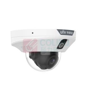 宇视科技 碟形半球网络摄像机 CAM-P04-F20-DX 400万双光警戒