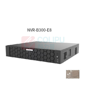 宇视科技 录像机 NVR-B300-E8 8盘位32路 (黑色)