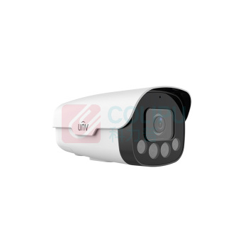 宇视科技 监控摄像机 IPC-H244-WH 4mm焦距 400万智能型全彩警戒筒型网络摄像机 (白色)