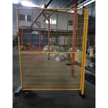 也特 车间隔离网防护网 高2m 宽0.5m 网孔20*100㎜ 含一网一柱/套