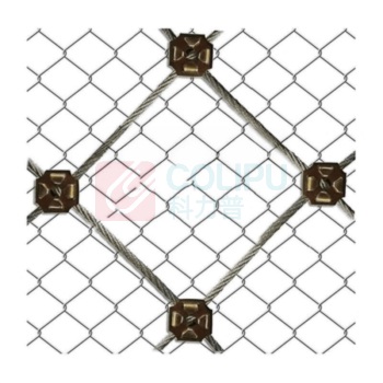 科至途 主动防护网 GNx8qQIK 国标(钢绳网+格栅网+支撑绳+缝合) (金属色)