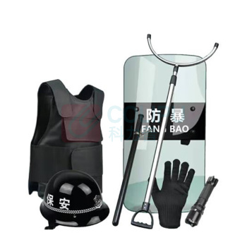 谨珅 七件套防刺器材套装 安保器材 FB7 PC棍尺寸:50*3cm