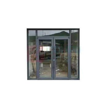 启功 办公楼大门(含电动卷帘门 QG-JLM600 (黑色) (工艺:拉金焊接,玻璃:8mm钢化,闭门器皇冠,51*102*2.5外框,80*44*2.8门扇,100*2.5上方,180*2.5下方)