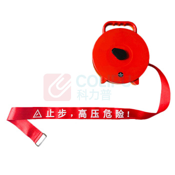 和齐顺 Hikesun 特厚手提式盒装警示带 HQ-JS50 5cm*5m (红底白字)