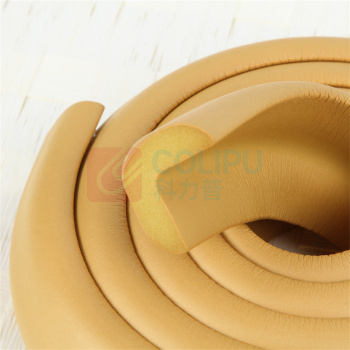 锦安行 L型防撞条 JCH-FZT-L05 35MM宽*12MM厚*2M长, 配4米长双面胶 (白色)