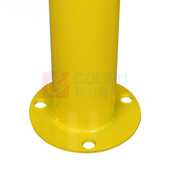 也特 车间防撞栏杆反光路桩挡车杆U型护栏挡车器U型 800*300*76*1.5mm 含安装