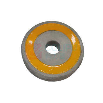 哈比恩格 伸缩围栏预埋件圆盘 HB-YMJ20045 外径尺寸:20cm 内径尺寸:4.5cm