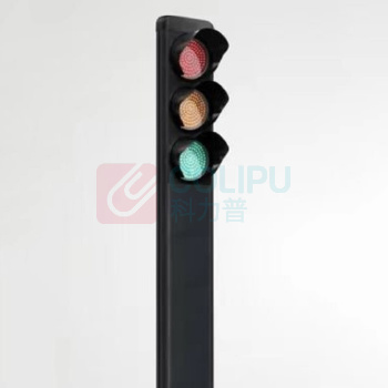 鹿色 道路交通信号灯 FJ200-3 总高3.5m (三灯红+黄+绿色)