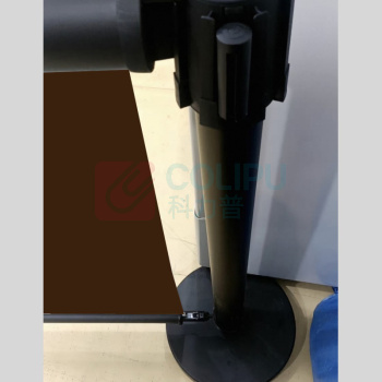 DZ 广告围栏组合 100*75CM 1个双面喷绘网格布配横杆+1根U型立柱