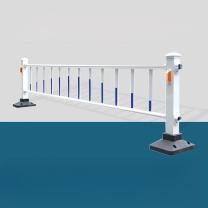 晶事达 道路护栏 护栏 0.8×3.08m/组 加厚 柱厚1.2mm 管横管厚1.0mm 小管厚0.7mm