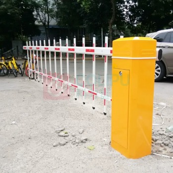 晶事达 栅栏式道闸 100×50×5000mm 含栅栏 人脸识别 闸机