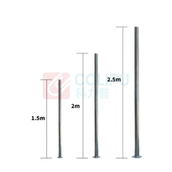 OIMG 道路指示牌 转弯箭头 80x80cm 2米立柱+抱箍+铝板