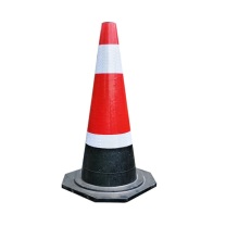 苏识 塑料路锥反光路锥雪糕筒路锥反光锥 1410084 70公分4斤
