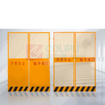 夜莺 施工电梯门 100049568964 蓝色中建门带门框2.4m高*1.4m宽-边框厚0.8mm