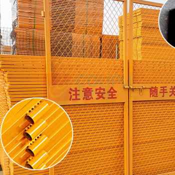 夜莺 施工电梯门 100049568964 蓝色中建门带门框2.4m高*1.4m宽-边框厚0.8mm