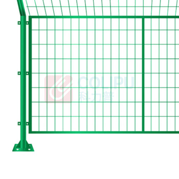 全桂 围栏网钢丝护栏养殖网 QGWL1000ML 硬塑5.0mm+预埋柱 1000*1000mm 