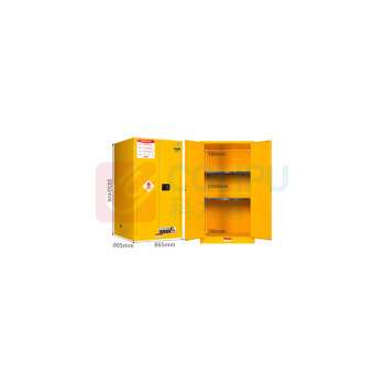 弗莱仕 加厚款防爆安全柜 1650*865*865*厚0.7mm 60加仑 (黄色)
