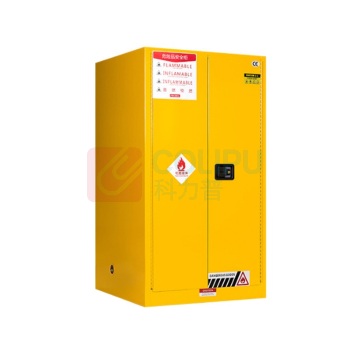 弗莱仕 危险品防爆安全存放箱 FLASH0060 黄色 60gal 865*865*1650mm，二块隔板 