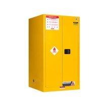 弗莱仕 危险品防爆安全存放箱 FLASH0060 黄色 60gal 865*865*1650mm，二块隔板 