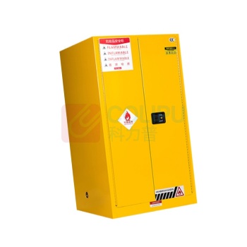 弗莱仕 危险品防爆安全存放箱 FLASH0060 黄色 60gal 865*865*1650mm，二块隔板 