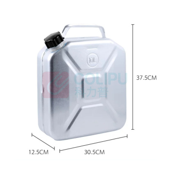 恒载 铝制防爆汽油桶 10L 12.5*30.5*37.5cm