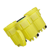优迪卡 UTICA 95加仑移动式泄漏应急桶套装(吸油型) JS72-700-2